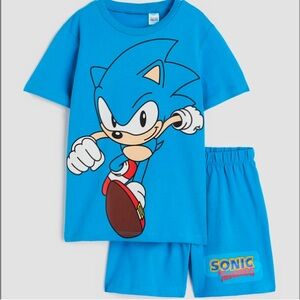 H&M Sonic The Hedgehog Pajamas